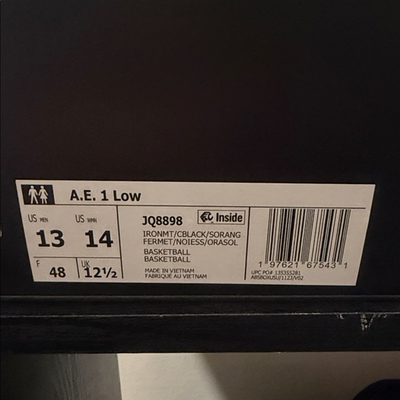 Adidas AE 1 Low ‘Iron Sharpens Iron’ - Picture 8 of 8